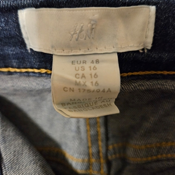 H&M high waist jeans - Picture 2 of 2